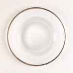 Wholesale Glass Charger Plate PZ-017